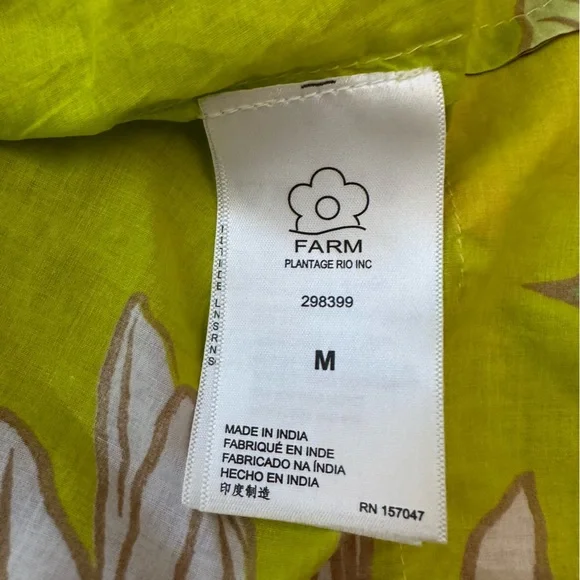 FARM RIO
Tiered printed cotton mini dress size M (g8) - Picture 10 of 13